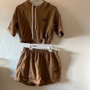 Corduroy Crop Outfit